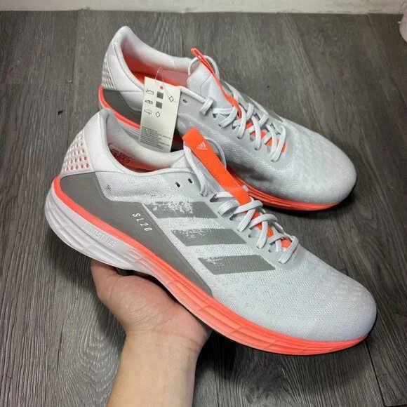 adidas gazelle silver green womens Men's adidas Running Adizero Evo SL Woven Shoes